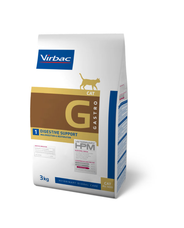 Virbac CAT Gastro Digestive Support, száraz táp, macskáknak, 1,5kg – DamoVet Webshop